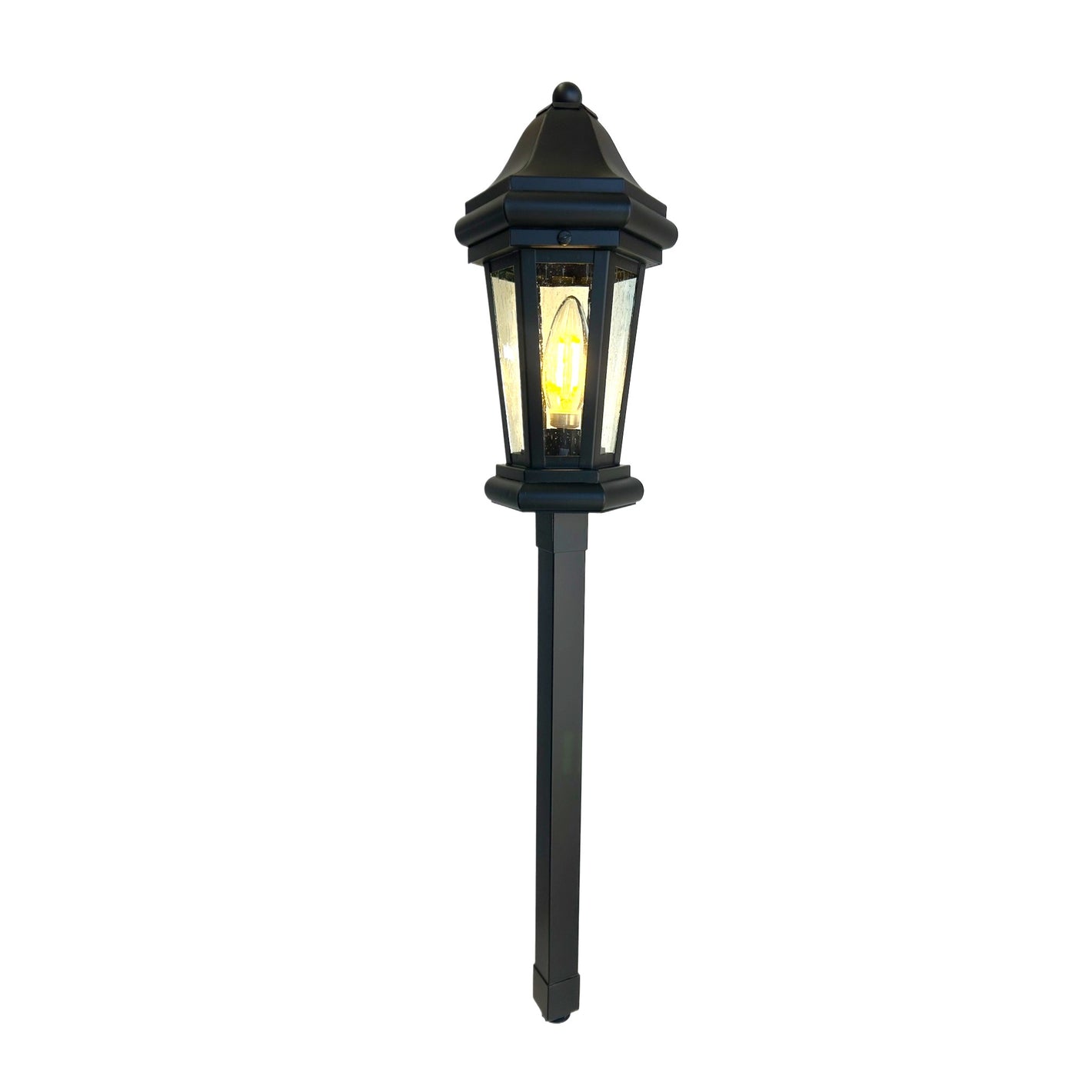Normandie Solid Brass Craftsman Decorative Pathway Light