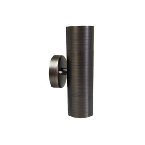 Canette Solid Cast Brass Up & Down Light Natural Bronze