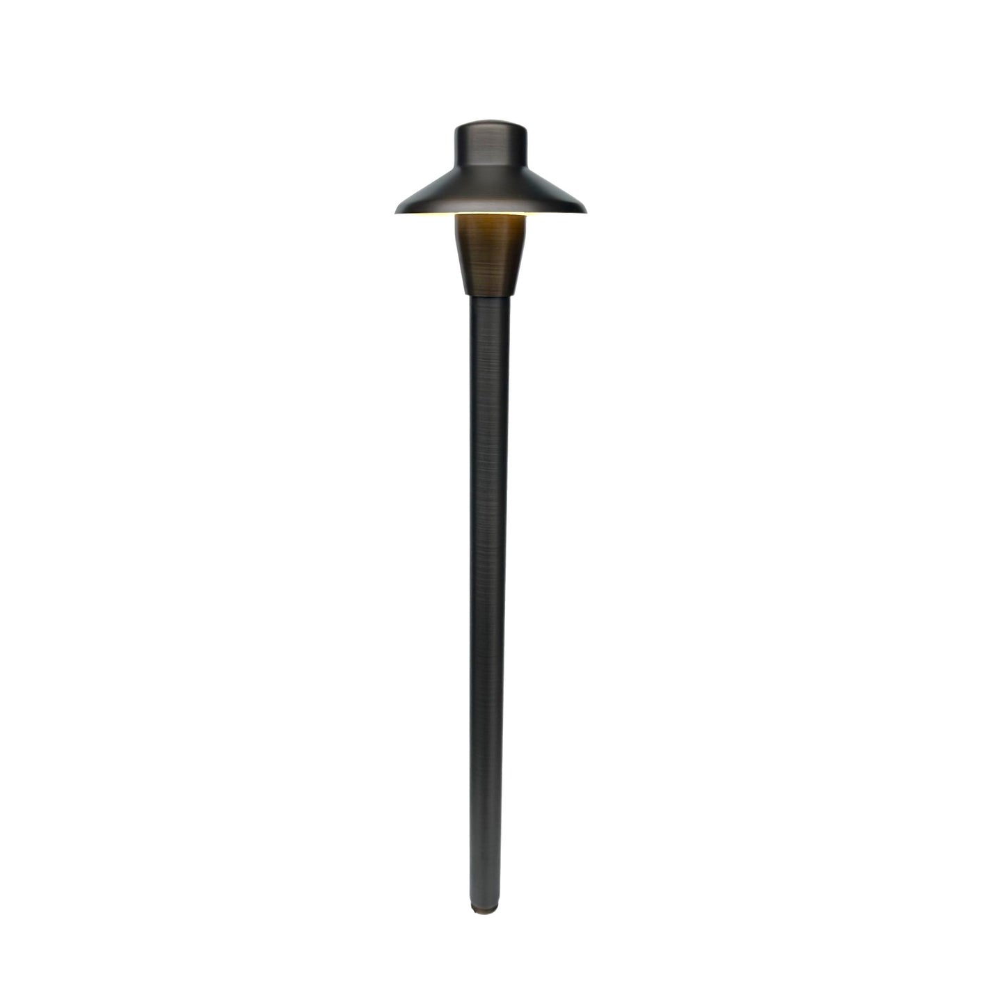 Capuchon Cast Brass Pathway Light Natural Bronze