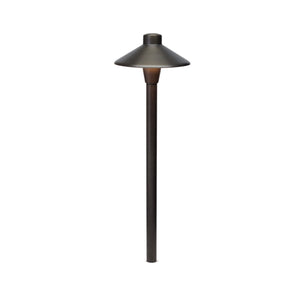 Chapelle Cast Brass Pathway Light Natural Bronze