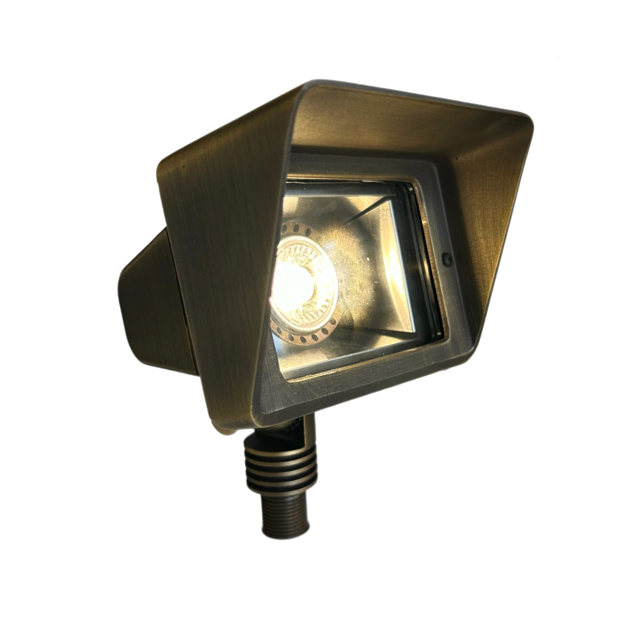 LaGarde Solid Cast Brass Flood Light 12V Bronze