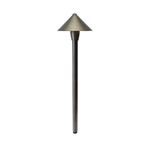 Olympique Cast Brass Pathway Light Natural Bronze