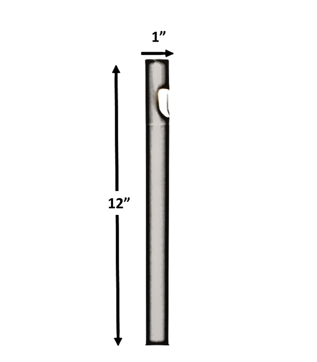 Baton Cast Solid Brass Path Light Landscape Lighting - Lumiere Lighting