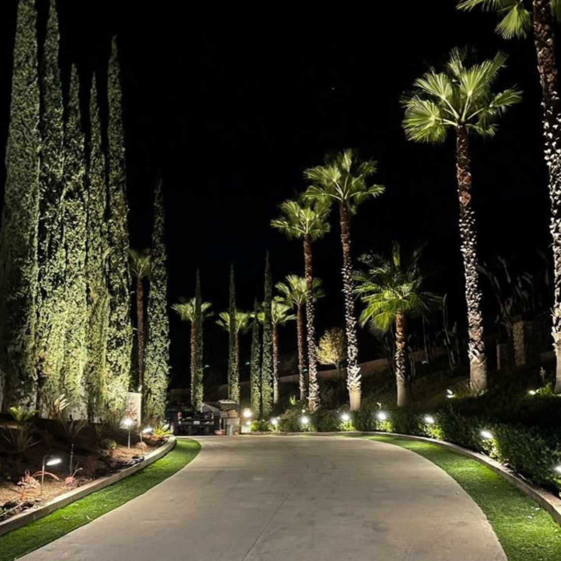 4 Pack Panorama Solid Cast Brass Outdoor Landscape Lighting - Lumiere Lighting