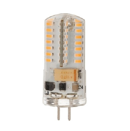 T3- G4 Bi-Pin Base 3.5W 2700K - 3000K Warm White 360° LED Bulb DIMMABLE 12V AC/DC - Lumiere Lighting
