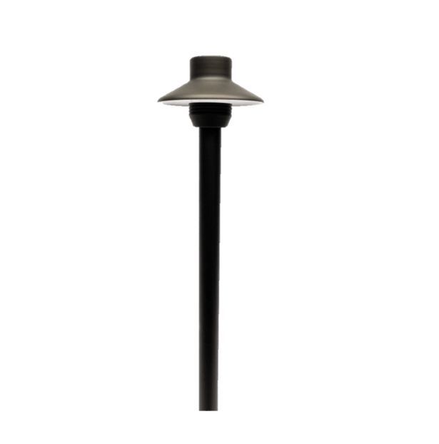 Calypso Solid Cast Brass Path & Area Light - Landscape Lighting - Lumiere Lighting
