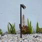 Chambre Contemporary Solid Brass Directional Pathway Light Natural Bronze