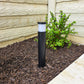 Brilia Cast Brass Black Bollard Path Light 12V Outdoor Landscape Lighting
