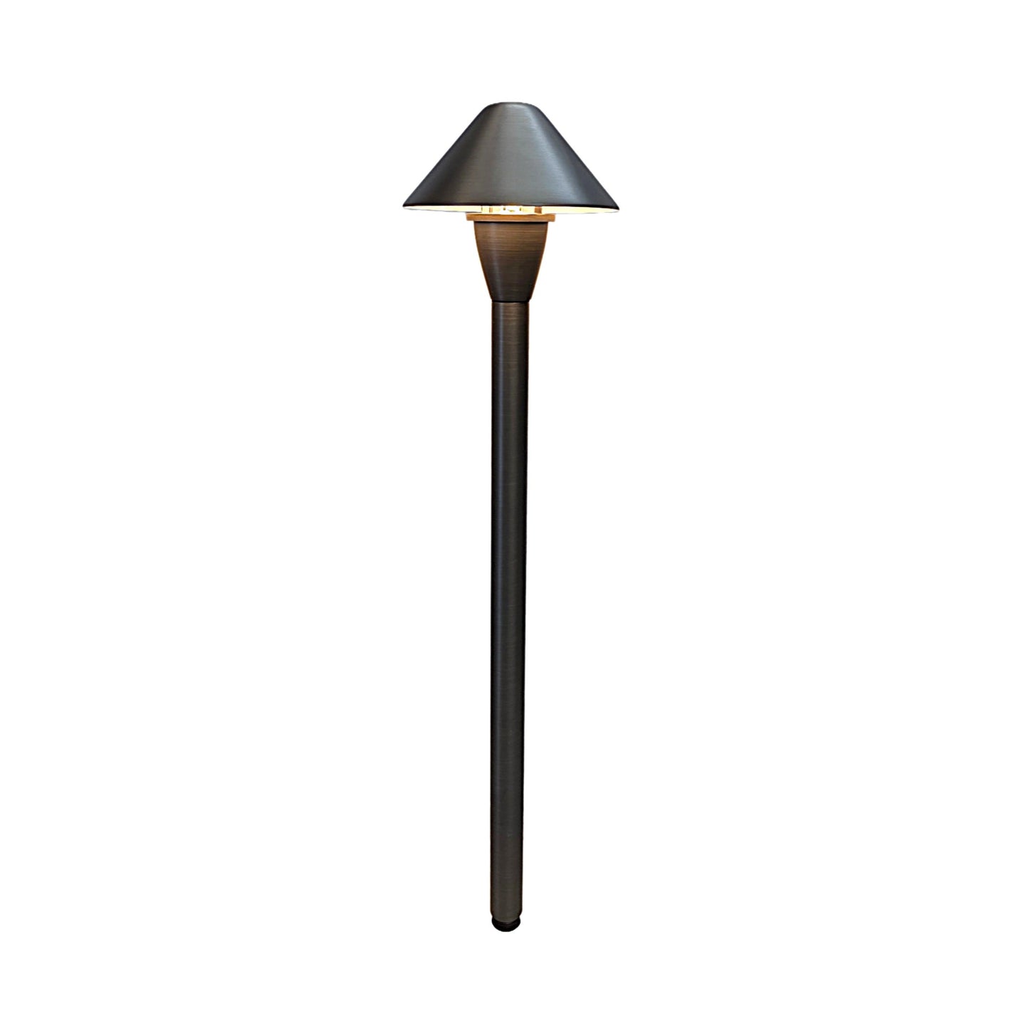 Olympique Cast Brass Path Light Outdoor Landscape Lighting by Lumiere Lighting