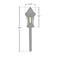 Normandie Solid Brass Craftsman Decorative Pathway Light