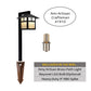 AmiArtisan Solid Brass Craftsman Decorative Pathway Light