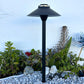 Noir Atlantide Cast Brass Pathway Light Gun Metal Black