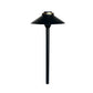 Atlantide Cast Brass Path Light (Black/Natural Bronze)