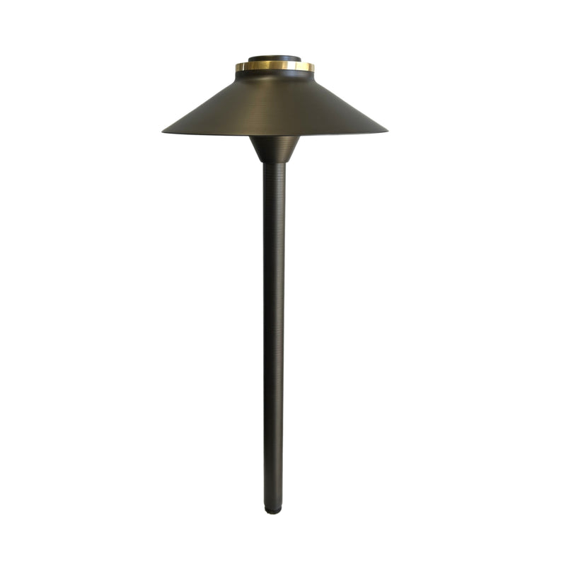 Atlantide Cast Brass Pathway Light Natural Bronze