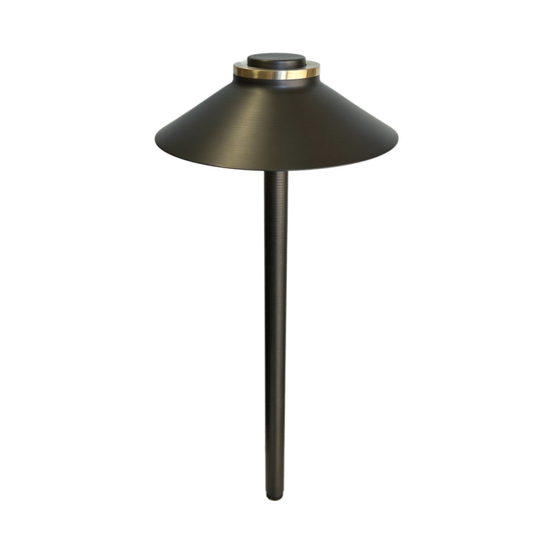 Atlantide Cast Brass Pathway Light Natural Bronze