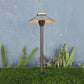 Atlantide Cast Brass Path Light (Black/Natural Bronze)