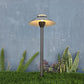 Atlantide Cast Brass Path Light (Black/Natural Bronze)