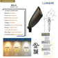Balle Cast Brass Natural Bronze Spot Light