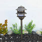 Bougie Cast Brass Pagoda Path Light