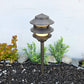Bougie Cast Brass Pagoda Path Light