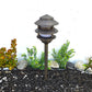 Bougie Cast Brass Pagoda Path Light
