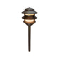 Bougie Cast Brass Pagoda Path Light