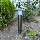 Brilia Cast Brass Natural Bronze Bollard Pathway Light
