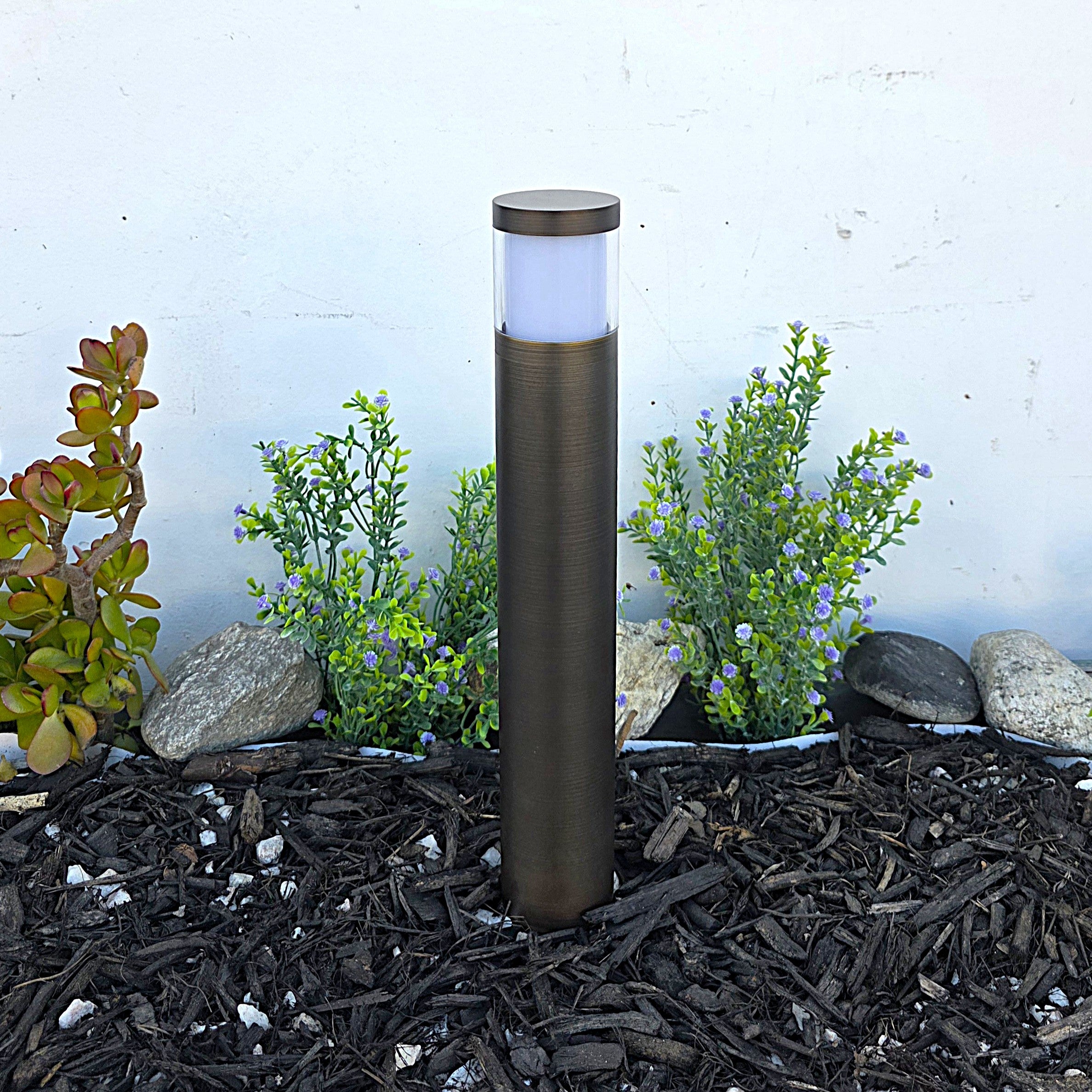 ビルビラ birbira ハンター　ライト Brilia Cast Brass Natural Bronze Bollard Path Light 12V