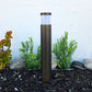 Brilia Cast Brass Natural Bronze Bollard Pathway Light