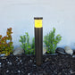 Brilia Cast Brass Natural Bronze Bollard Pathway Light