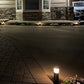 Petite Brilia Cast Brass Bollard Contemporary Pathway Natural Bronze