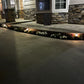 Petite Brilia Cast Brass Bollard Contemporary Pathway Natural Bronze