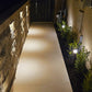 Brilia Cast Brass Bollard Contemporary Pathway Light Gun Metal Black