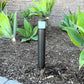 Brilia Cast Brass Natural Bronze Bollard Pathway Light