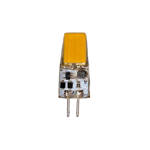 T3- COB G4 Bi-Pin Base 3W 2700K | 3000K Warm White 360° LED Bulb DIMMABLE 12V AC/DC