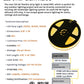 LED 16' COB AC Flexible Strip Tape Light, IP67 Outdoor-rated - 2700K-5000K