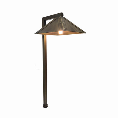 Cabine Solid Brass Craftsman Pathway Light | Outdoor Landscape Lighting