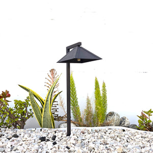 Cabine Solid Brass Craftsman Pathway Light | Outdoor Landscape Lighting