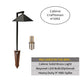 Cabine Solid Brass Craftsman Pathway Light | Outdoor Landscape Lighting