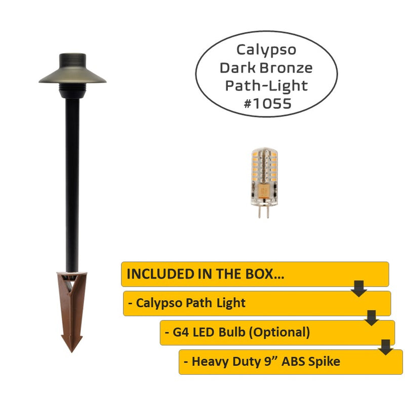Calypso Solid Cast Brass Path & Area Light