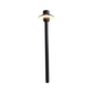 Calypso  Solid Cast Brass Pathway Light Antique Bronze & Dark Bronze