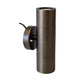 Canette Solid Cast Brass Up And Down Light Natural Bronze
