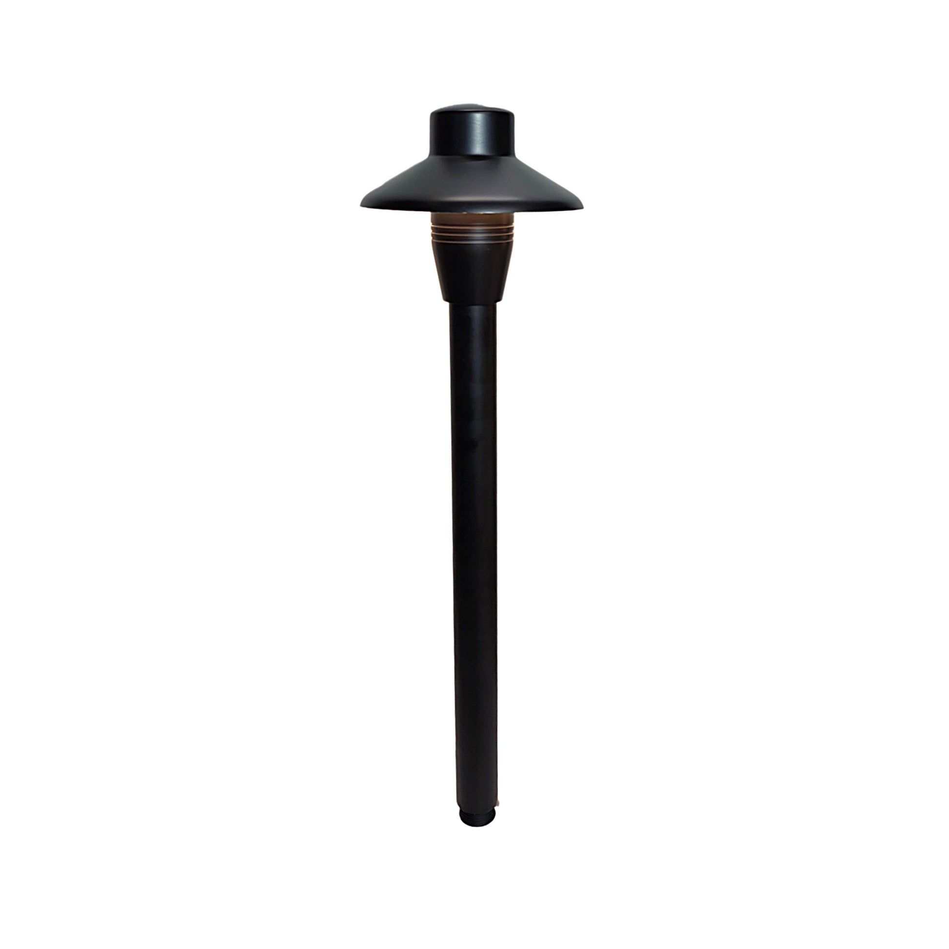 Capuchon Cast Brass Path Light Outdoor Landscape Lighting by Lumiere Lighting