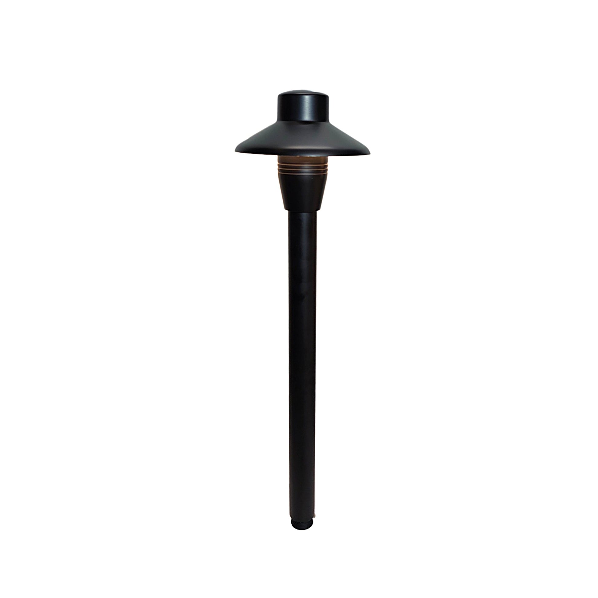 Capuchon Cast Brass Path Light Outdoor Landscape Lighting by Lumiere Lighting