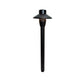 Capuchon Cast Brass Path Light Outdoor Landscape Lighting by Lumiere Lighting
