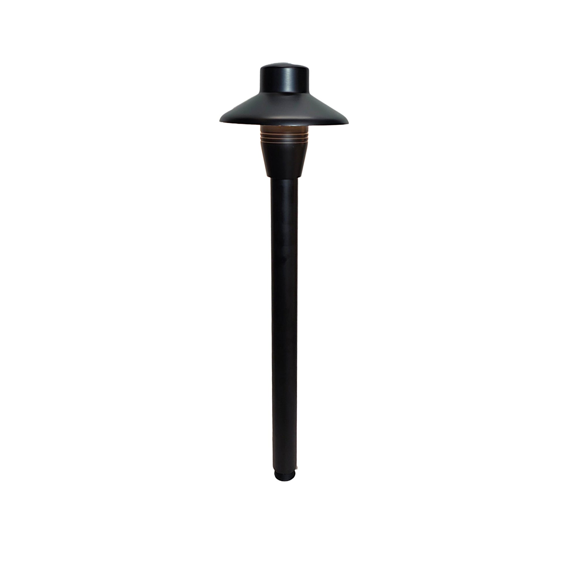 Capuchon Cast Brass Path Light Outdoor Landscape Lighting by Lumiere Lighting