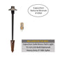 Capuchon Cast Brass Path Light Outdoor Landscape Lighting