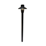 Capuchon Cast Brass Path Light Outdoor Landscape Lighting by Lumiere Lighting