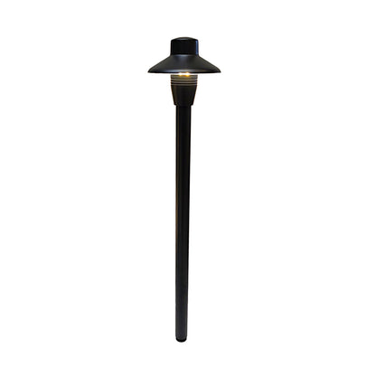 Capuchon Cast Brass Path Light Outdoor Landscape Lighting by Lumiere Lighting