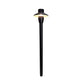Capuchon Cast Brass Path Light Outdoor Landscape Lighting by Lumiere Lighting